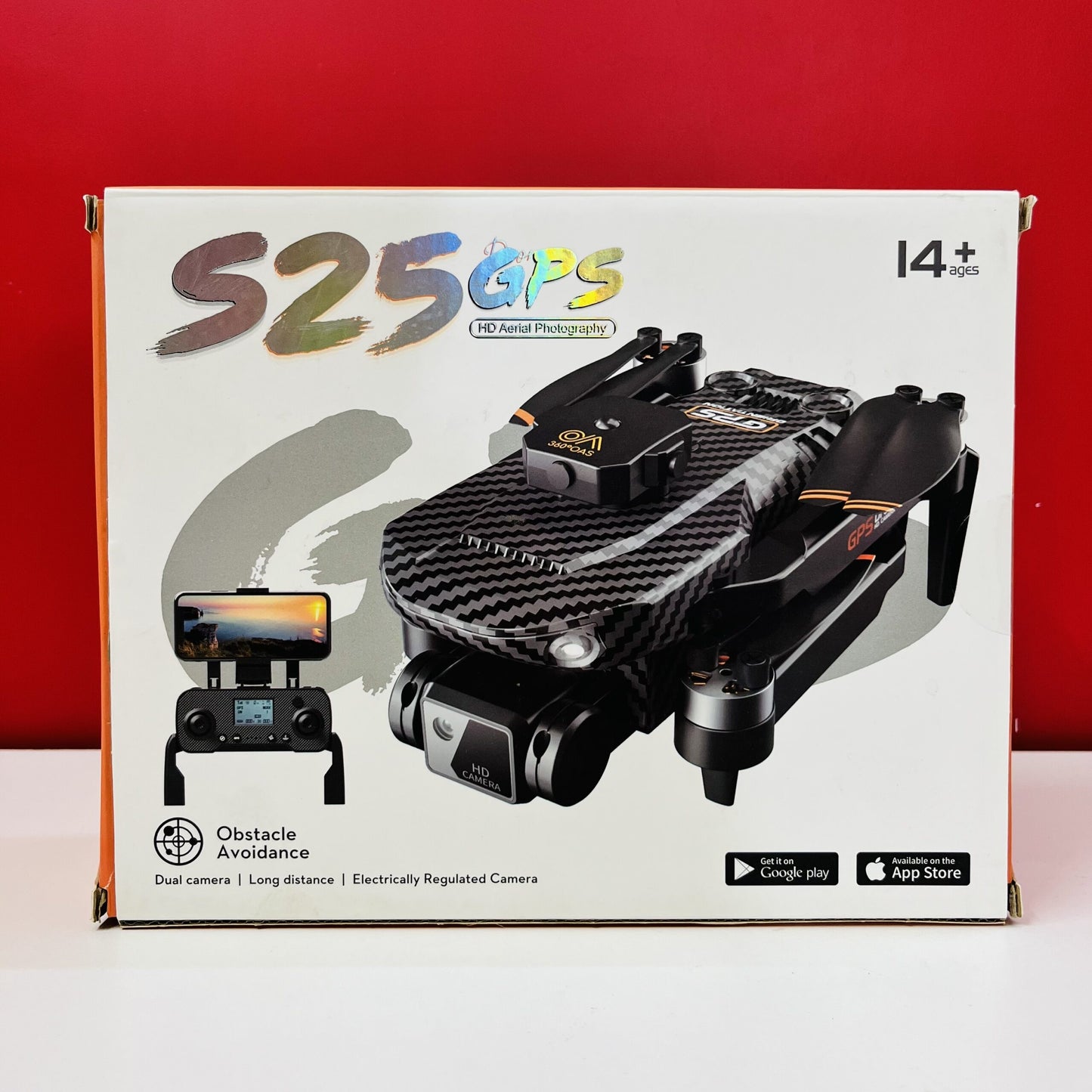 S25 GPS offers stunning aerial photography with dual 4K cameras, advanced navigation features, and easy controls.