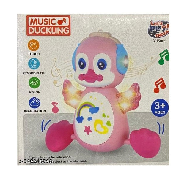 New Musical Electric Duckling From 2 Years Kids With Sound And Light