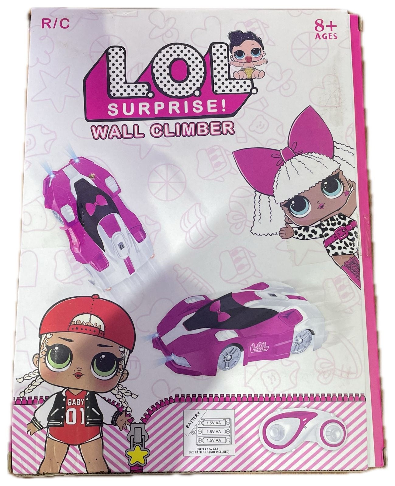 Limited Edition LOL Surprise RC Wheels Downtown Fashion Doll Car