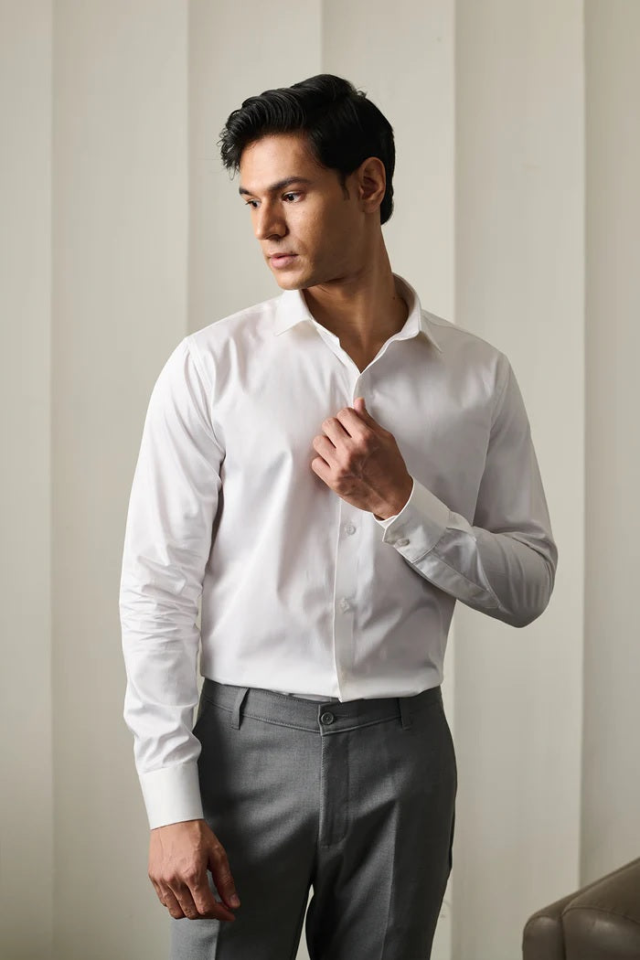 White Classic Shirt For the moments when first impressions matter and so do lasting ones.
