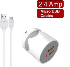 2 USB PORT FAST CHARGING ROUND CHARGER