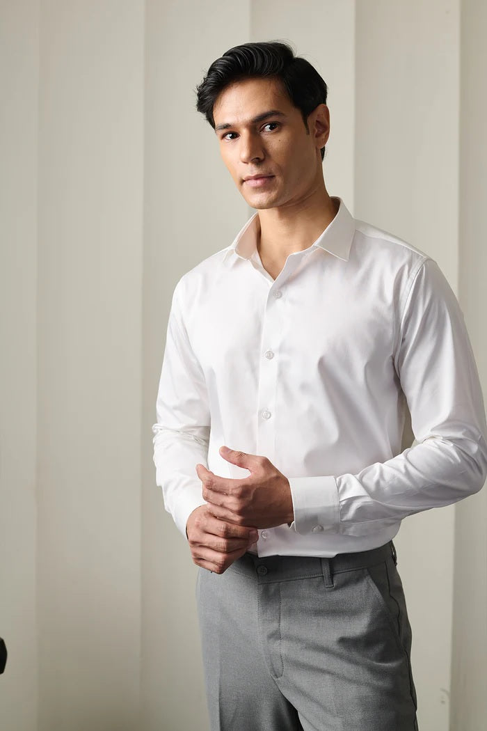 White Classic Shirt For the moments when first impressions matter and so do lasting ones.