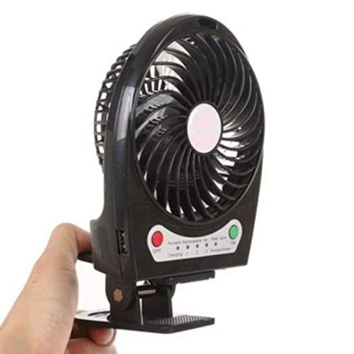 Battery Operated Handy Summer Cooling Rechargeable Portable Mini USB Desk High Power 3-Speed Fan