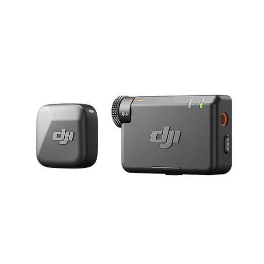 Mic Mini Microphone (2 TX Microphone + 1 RX Receiver + 1 Charging Case) BR - DJI126