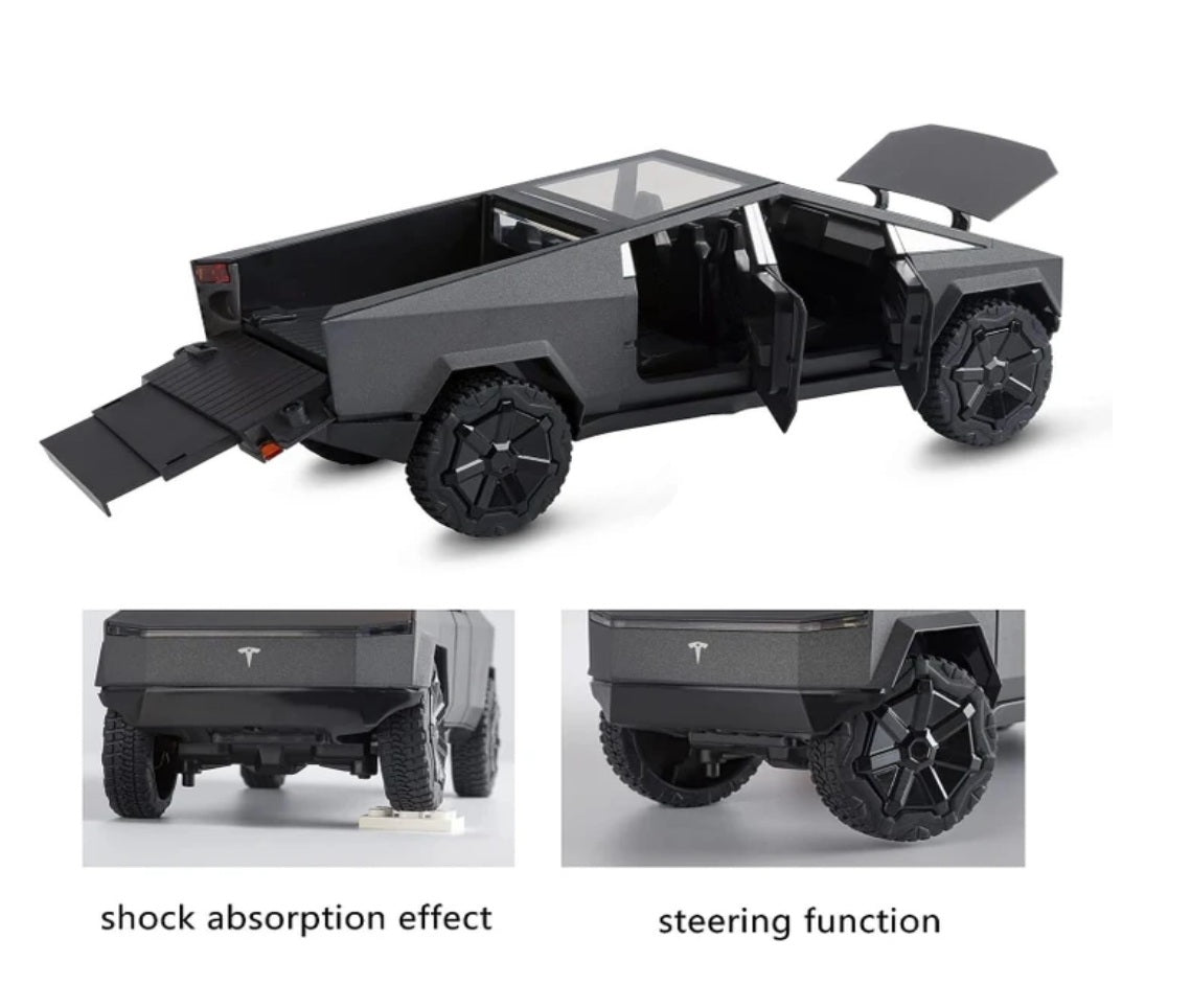Tesla Cybertruck High Speed RC with 2.4GHz Long Battery Life Light Effects Runs On All-Terrain 1:14 Rc Car- Girls & Boys