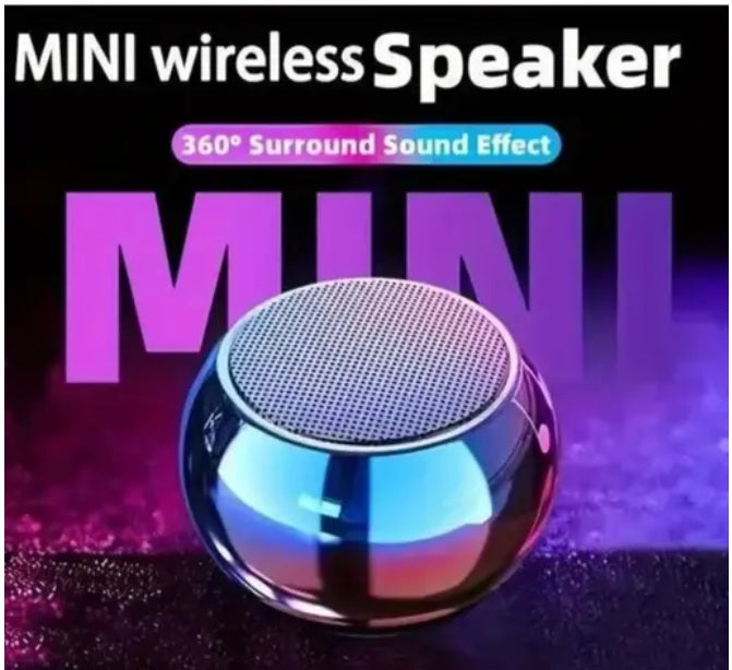 JBL Mini Boost 4 Bluetooth Speaker 4D Mini Electroplating Round Steel Speaker