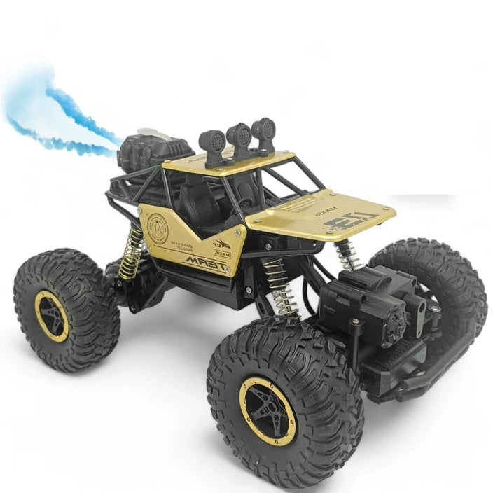 Remote Control Rock Crawler Mist Smoke Spray Function, High Speed 1:18 RC Car Toys