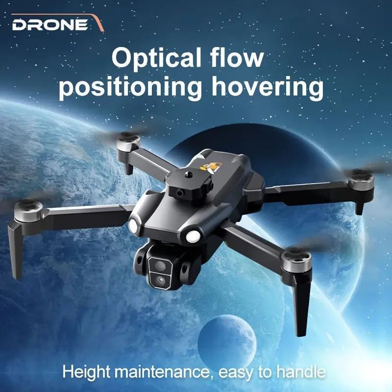 F9 Brushless Drone Five Sided Obstacle Avoidance with Dual Battery 4K-1080P HD Dual Camera WIFI FPV Gesture Selfie Flips Mode App One Key Headless Mode functionality