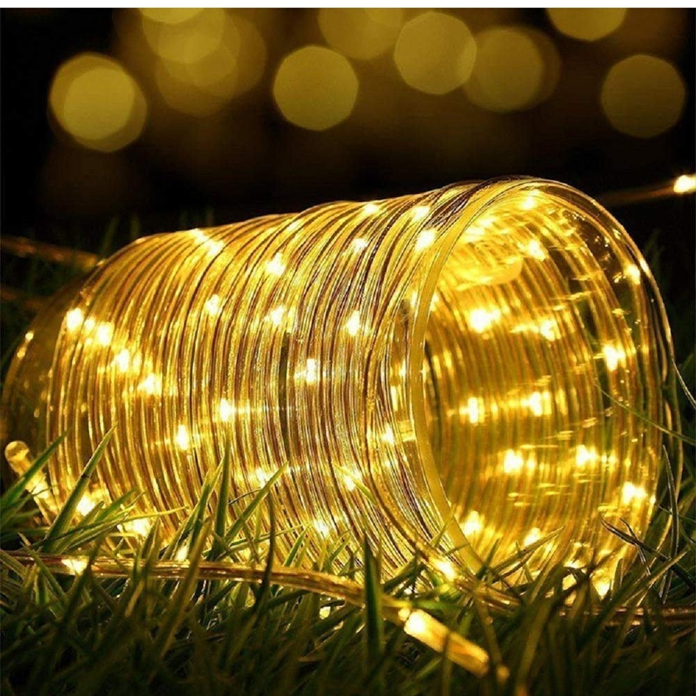Solar Rope Lights Solar Powered String Lights 40 FT 120 LED's 8 Modes