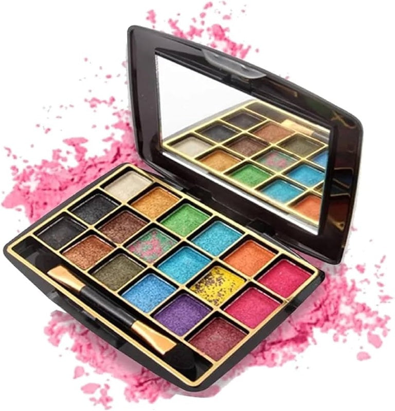OBN Beauty 18 Color EYESHADOW With Velvey & Stay True Color