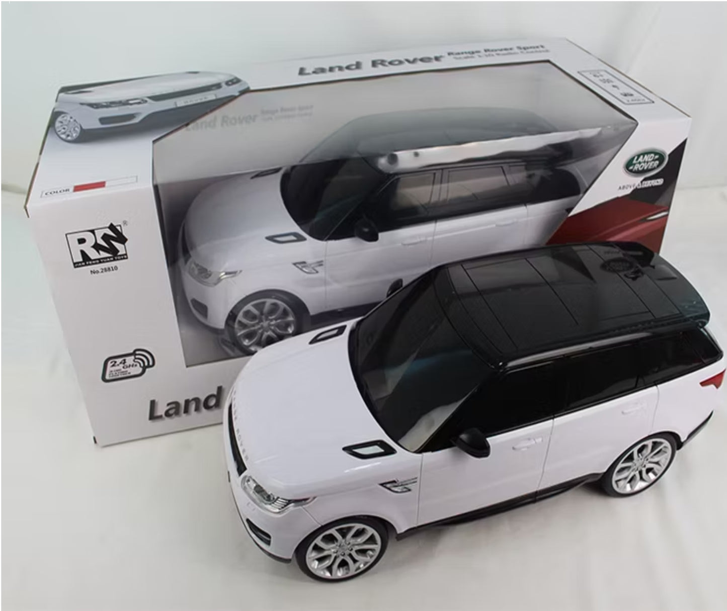 Ralleyz Veva Mini Racing Car with Remote Control, 1:24 Scale, 4Y+