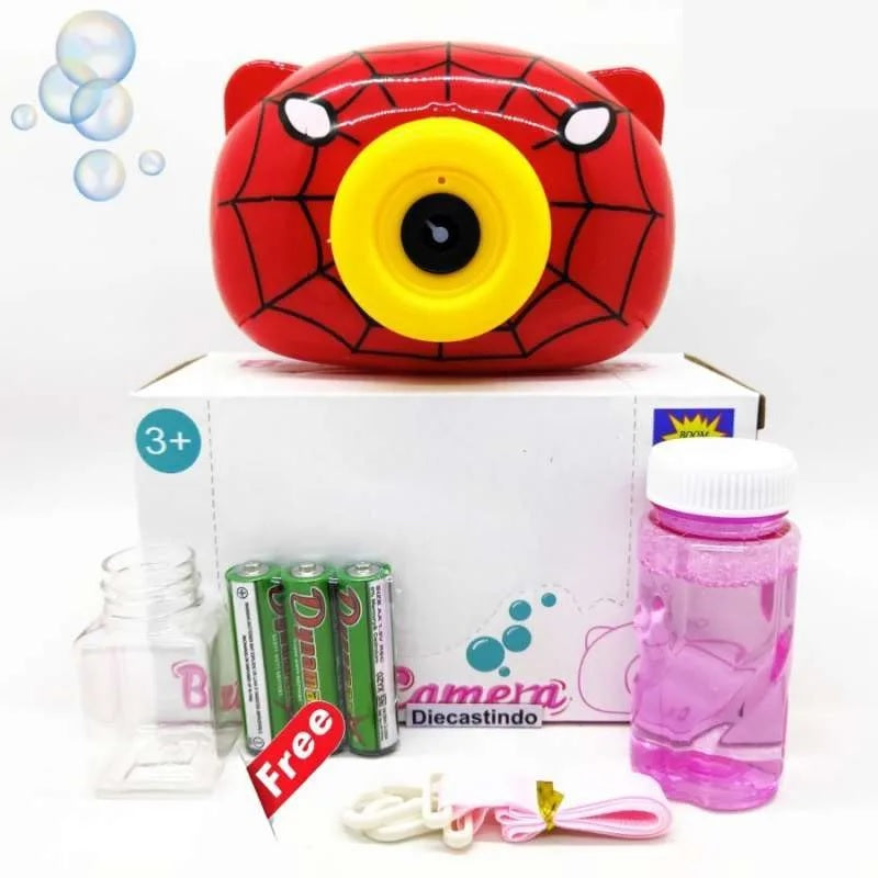 Toys Kids Bubble Camera, Mini Bubble Camera themed for Kids