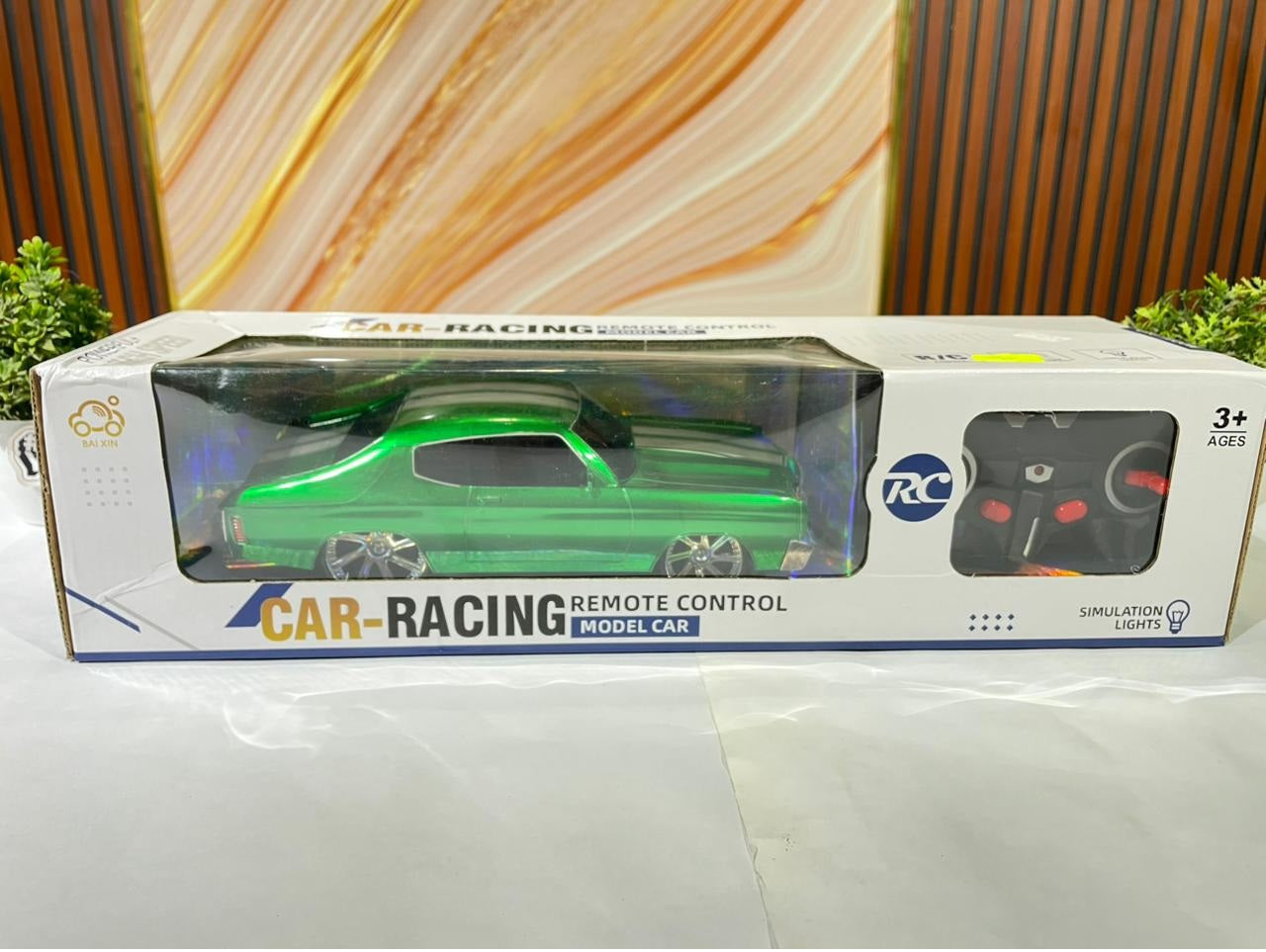 Vintage mustang RC Car High Speed Mini 1:24 Scale Rechargeable Remote Control Car for Kids | Racing Car