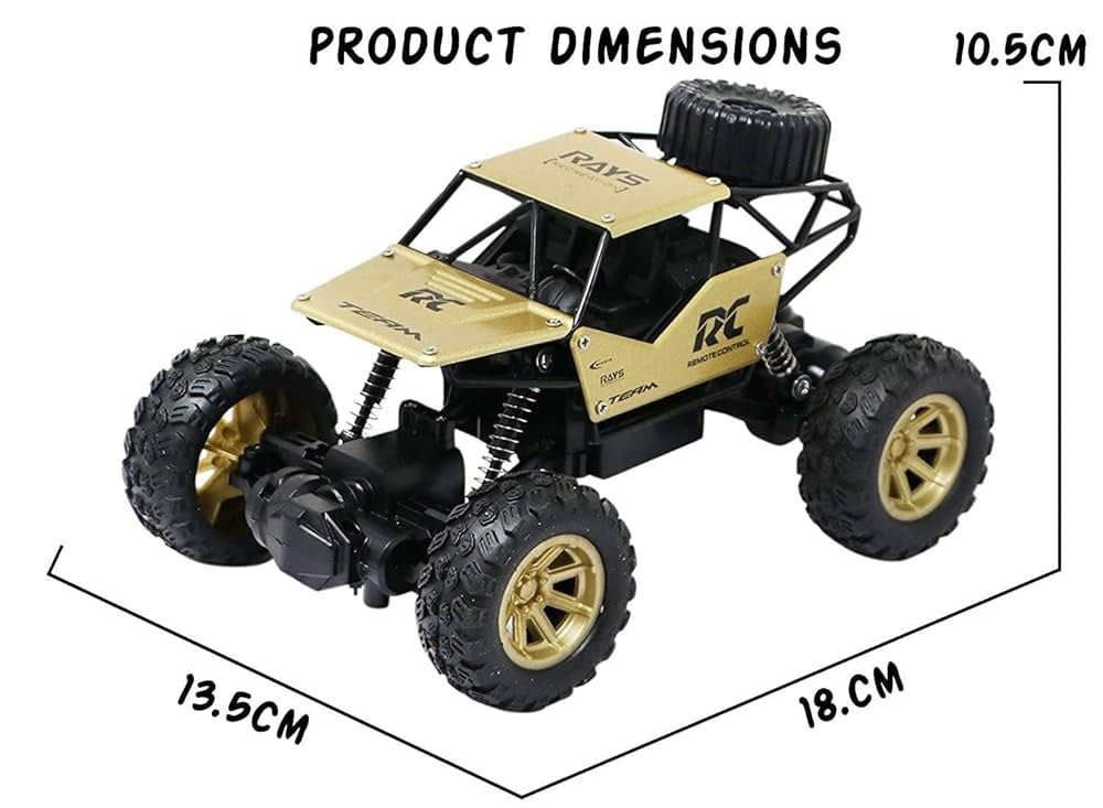 Remote Control Rock Crawler Mist Smoke Spray Function, High Speed 1:18 RC Car Toys