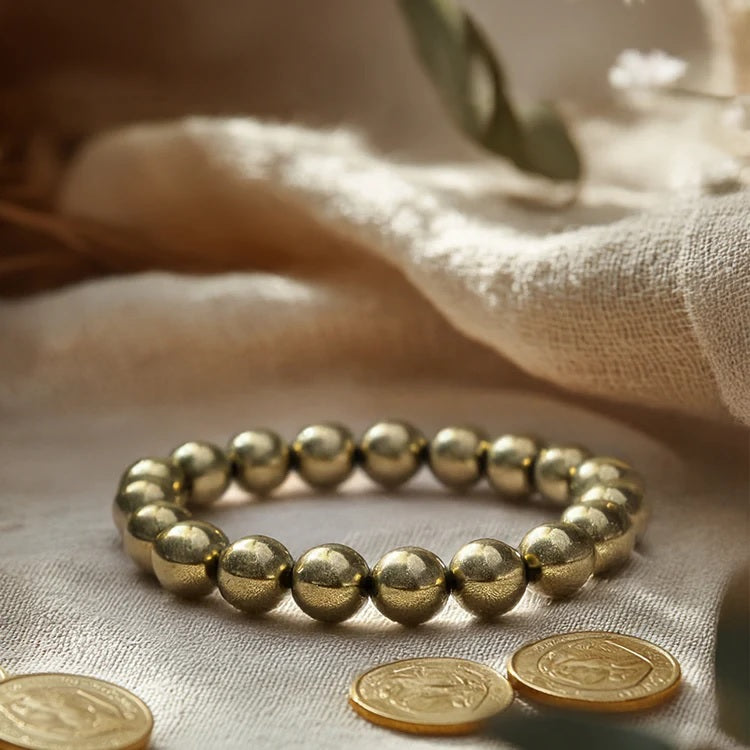 Money Magnet Bracelet (Original Golden Pyrite)