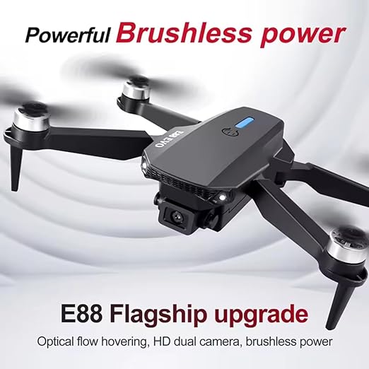 E88-Evo Brushless Motor Foldable Drone