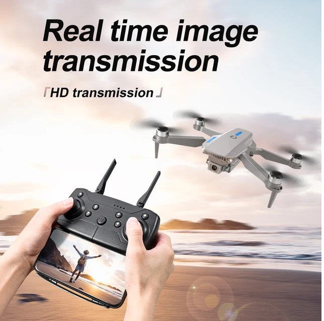 HD 4K Drone Camera Foldable E88 Pro Drone With Mini Camera Wifi Drone For Everyone HD Dual Camrra Drone (FREE AIRPODS)
