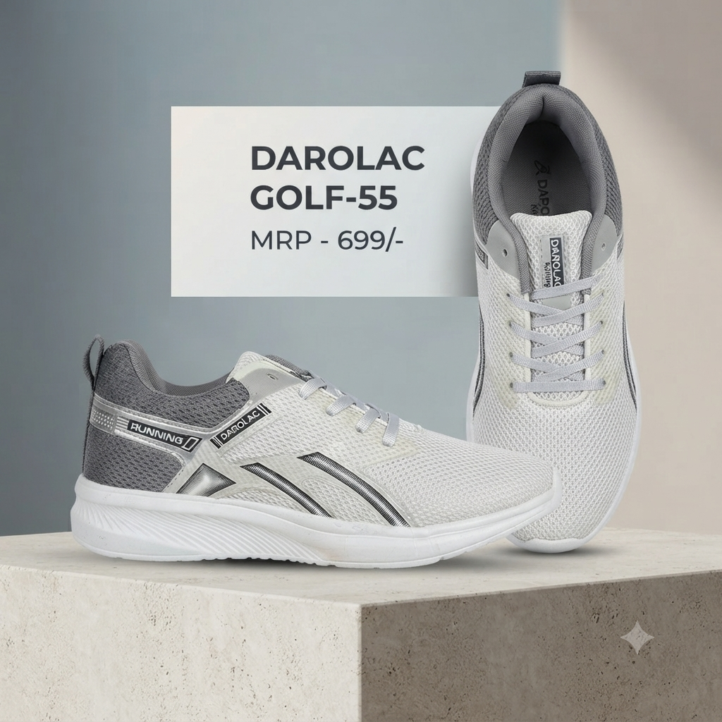 Men's Lightweight Sports Sneakers – Darolac Golf-55 Series