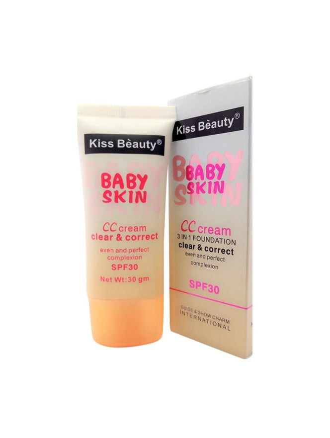 HUDA BEAUTY Baby Skin CC Cream Clear & Correct Even and perfect Complexion