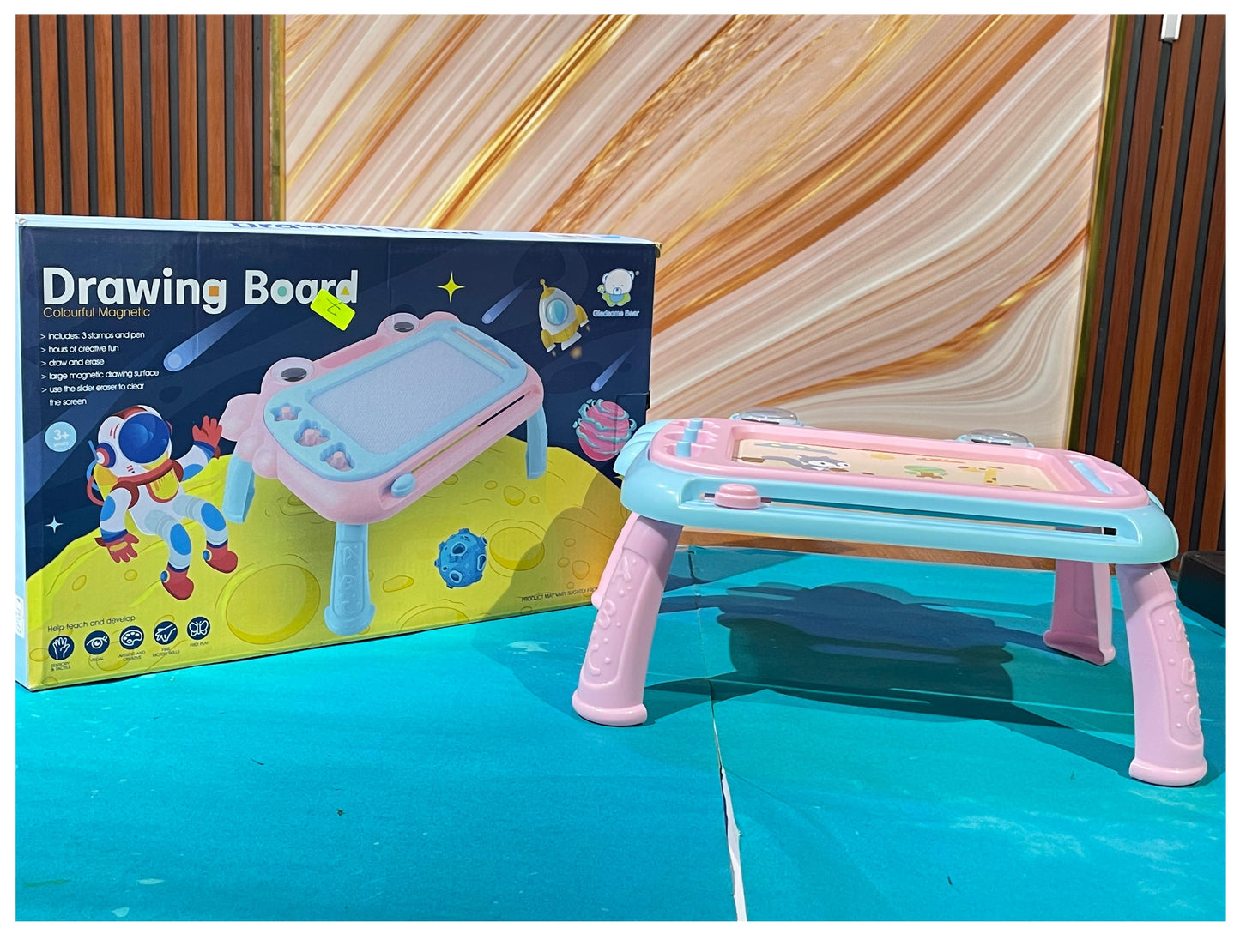 Magnetic Drawing Board Toys Creative Doodle Coloring - Kids Activity