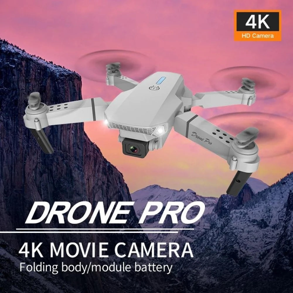 E88 Pro Foldable 4K Mini Drone RC Quadcopter With WIFI FPV Wide