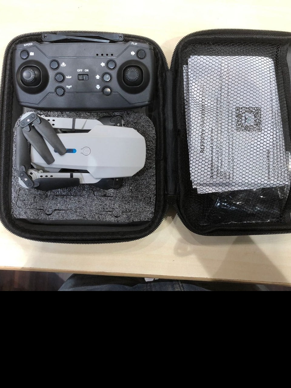 E88 Pro Foldable 4K Mini Drone RC Quadcopter With WIFI FPV Wide