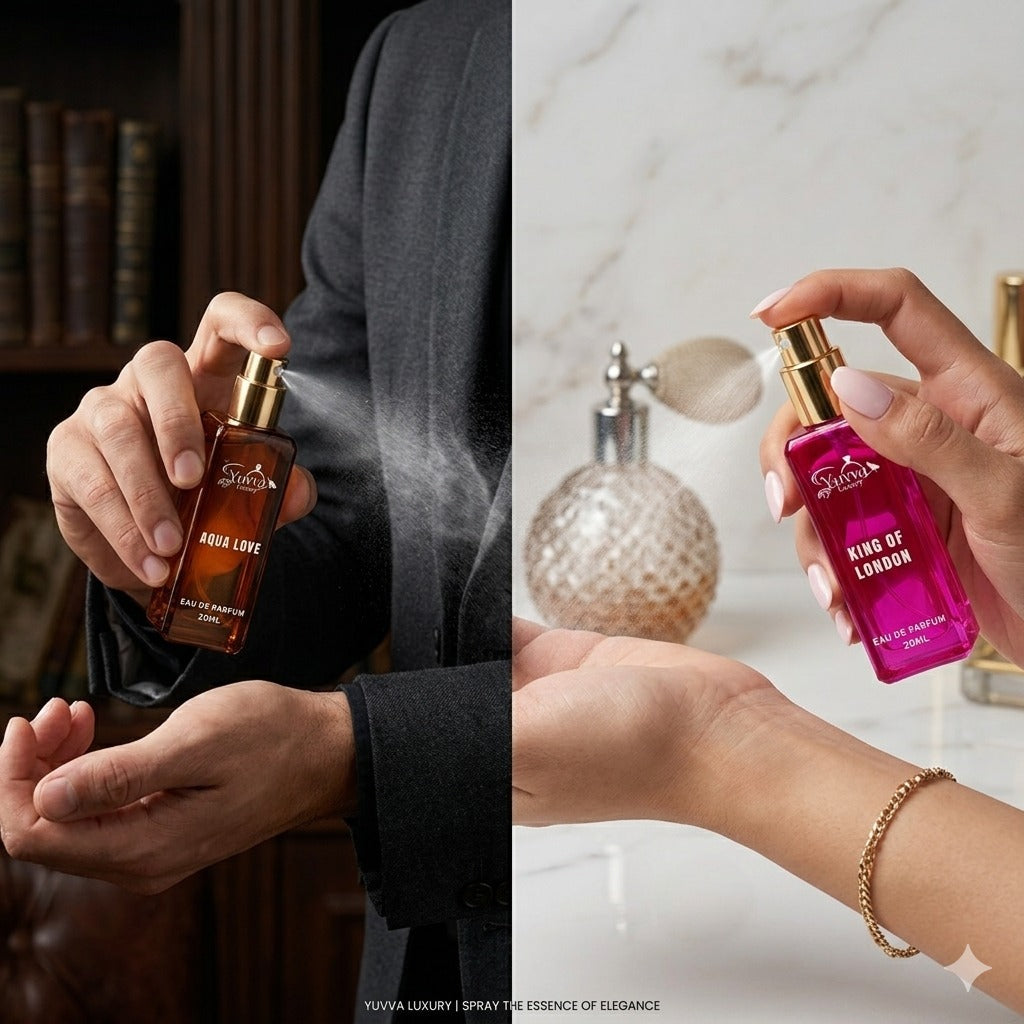 Yuvva Luxury Long Lasting Unisex Perfume Pack Of 2