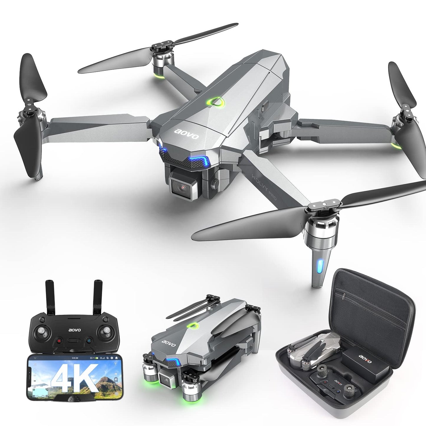 Aovo Pro 56 GPS Drone 8k Quality