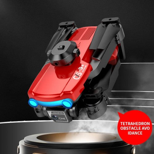 CS9 2.4GHz RC Drone 4K HD Professional Camera Optical Flow Positioning and Obstacle Avoidance Dron One Key Take Off and Return