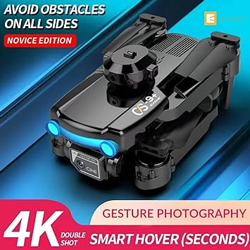 CS9 2.4GHz RC Drone 4K HD Professional Camera Optical Flow Positioning and Obstacle Avoidance Dron One Key Take Off and Return