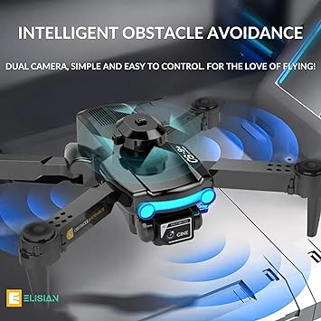 CS9 2.4GHz RC Drone 4K HD Professional Camera Optical Flow Positioning and Obstacle Avoidance Dron One Key Take Off and Return