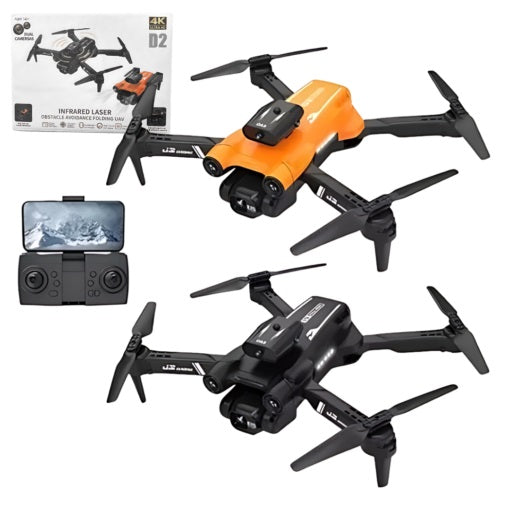D2 Infrared Laser Obstacle Avoidance Folding Drone