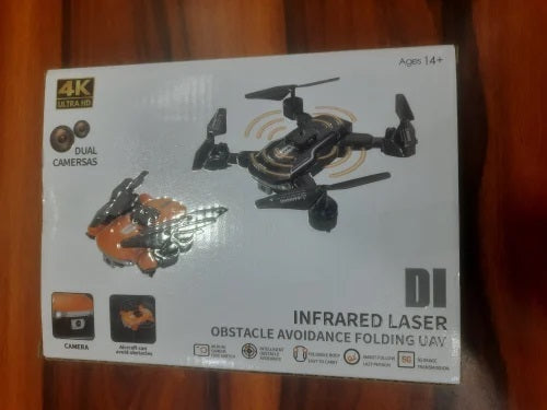 D2 Infrared Laser Obstacle Avoidance Folding Drone