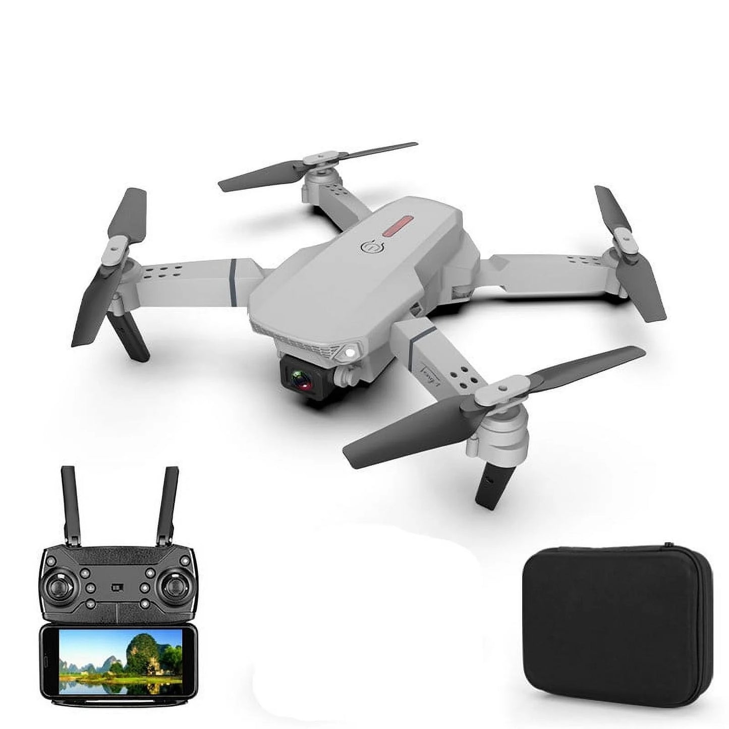 Experience Thrilling Adventures with the E-88 Pro Foldable Drone