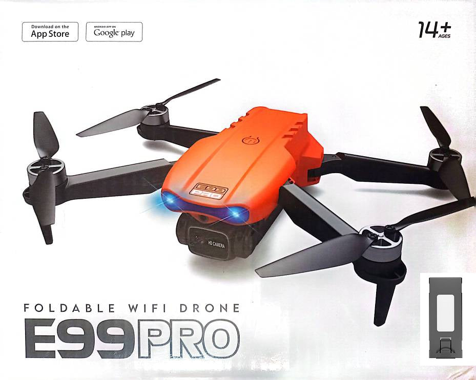 Foldable Wifi E99 Brushless Motor Done