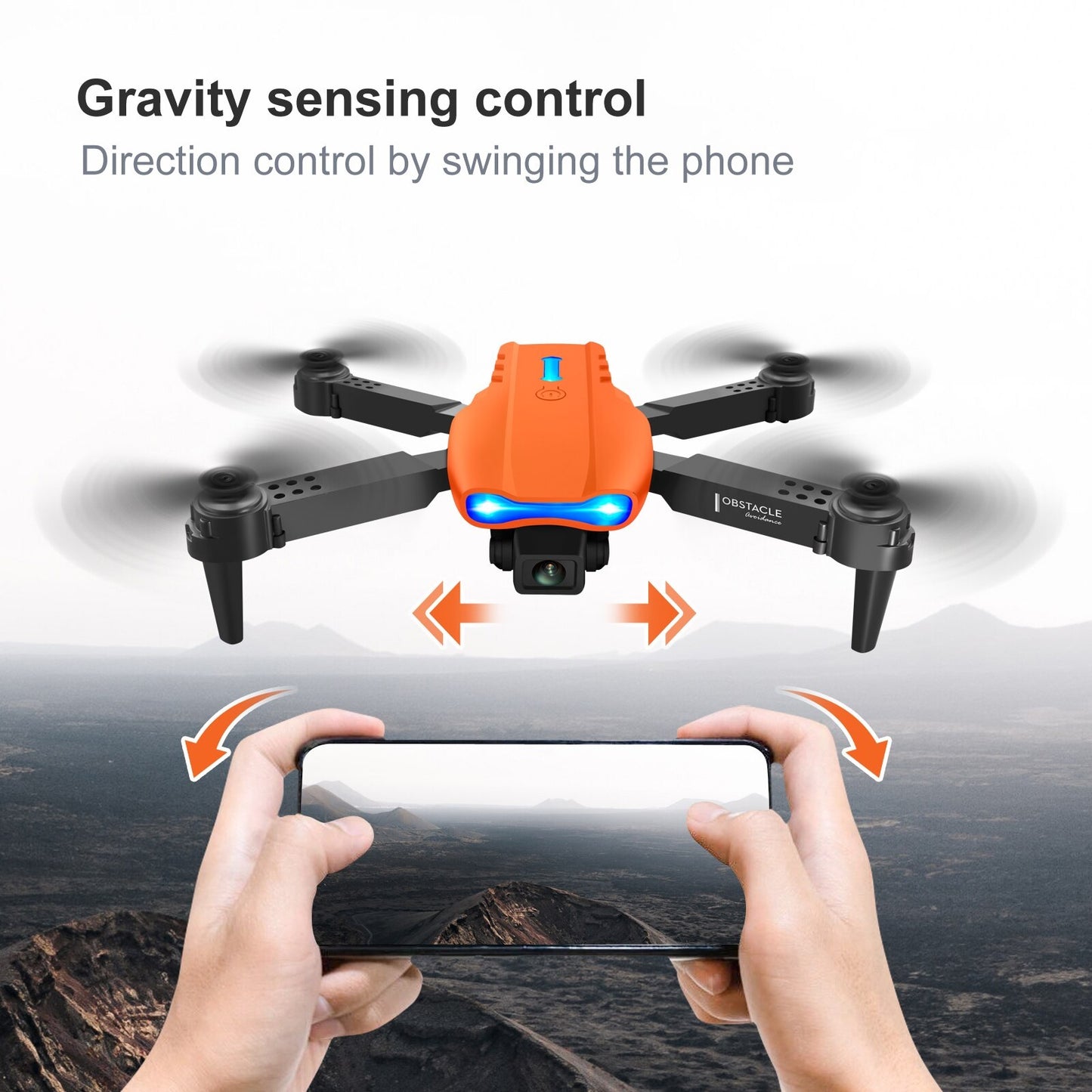 Foldable Wifi E99 Brushless Motor Done
