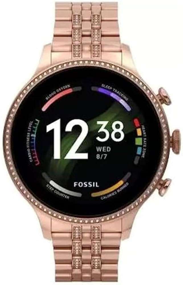 Gen 9 Diamond Strap HD Display 2 Straps Bluetooth Calling Smartwatch for Mens and Womens with 500+ Watch Faces (Rose Gold Strap)
