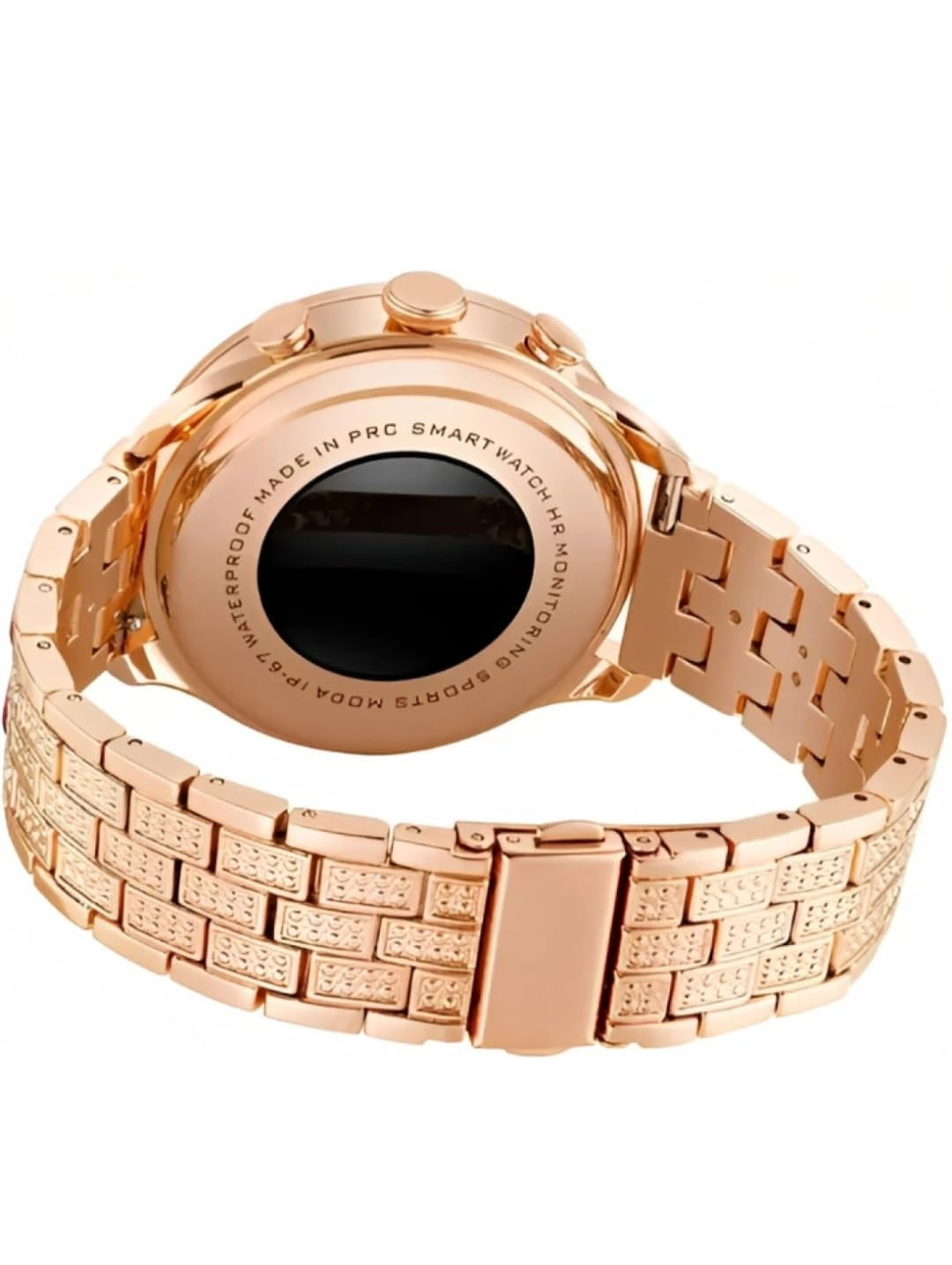 Gen 9 Diamond Strap HD Display 2 Straps Bluetooth Calling Smartwatch for Mens and Womens with 500+ Watch Faces (Rose Gold Strap)