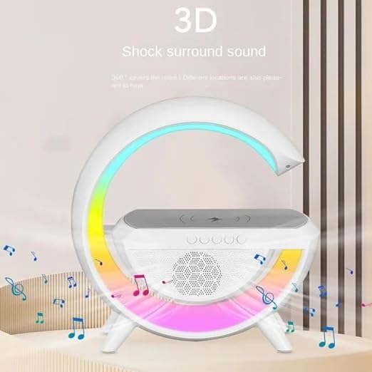 G-Shape 4 in 1 Night Light, Bluetooth Speakers