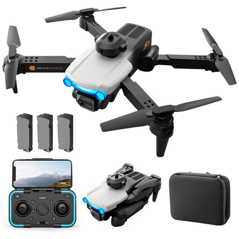 K102 Max Drone Brushless Motor With Dual Camera 360 Intelligent Obstacle Avoidance Wifi Fpv