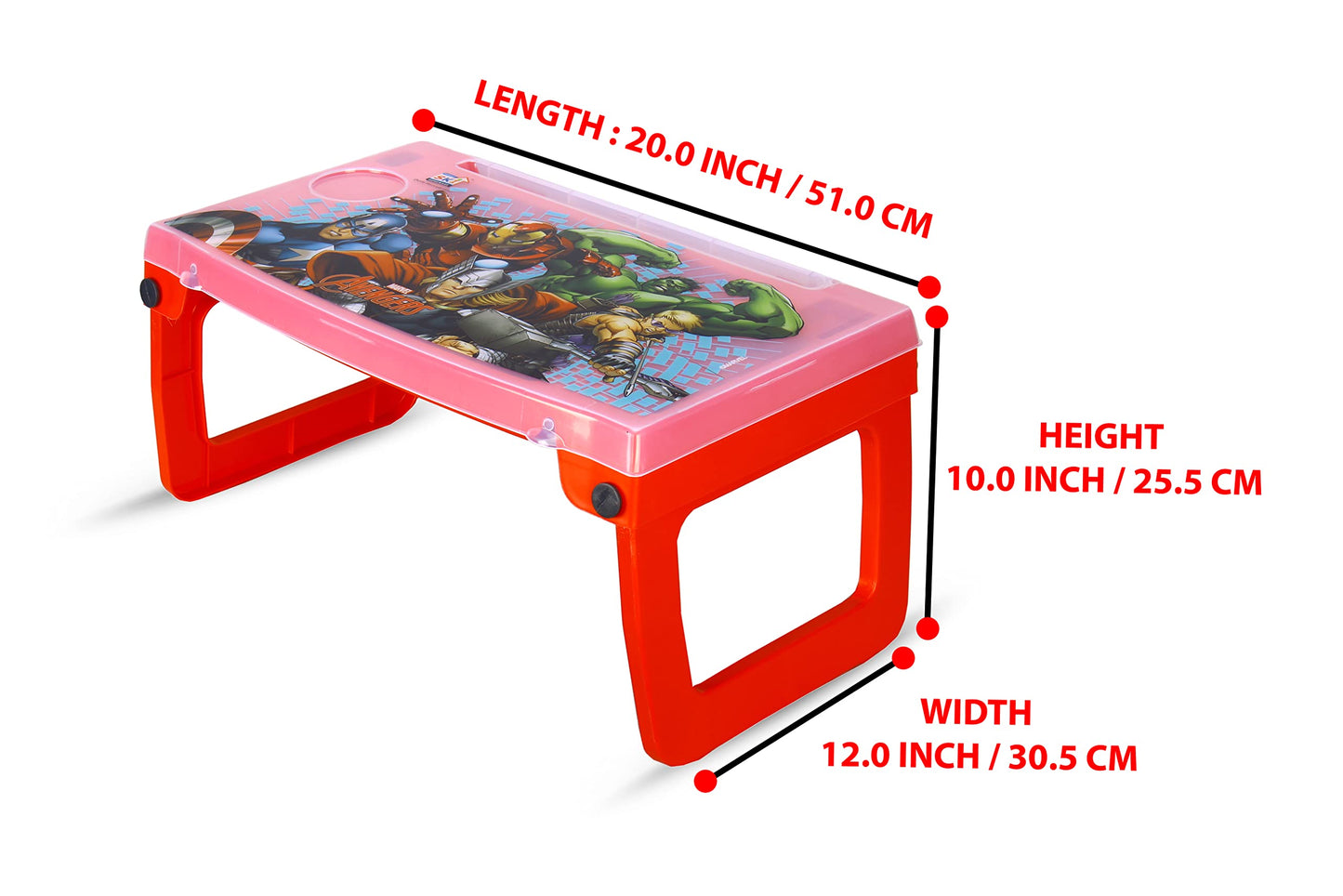 Amazing Foldable smart multi color study desk for smart kids