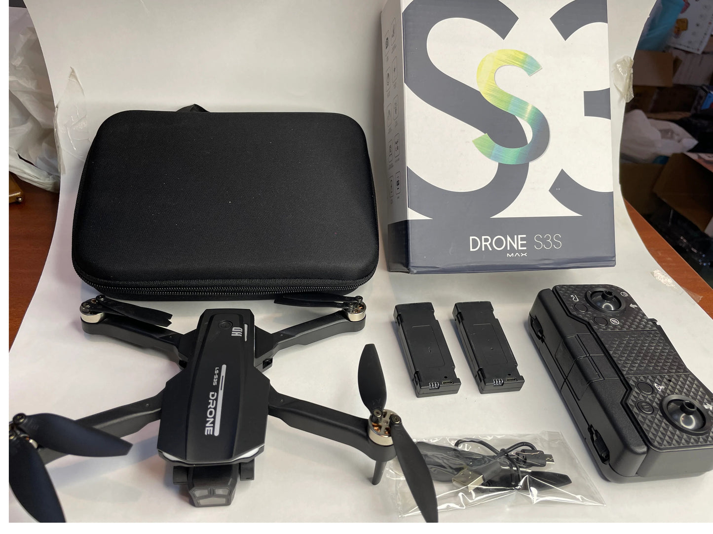 S3S RC Drone with HD Camera Foldable Quadcopter Professional Drone