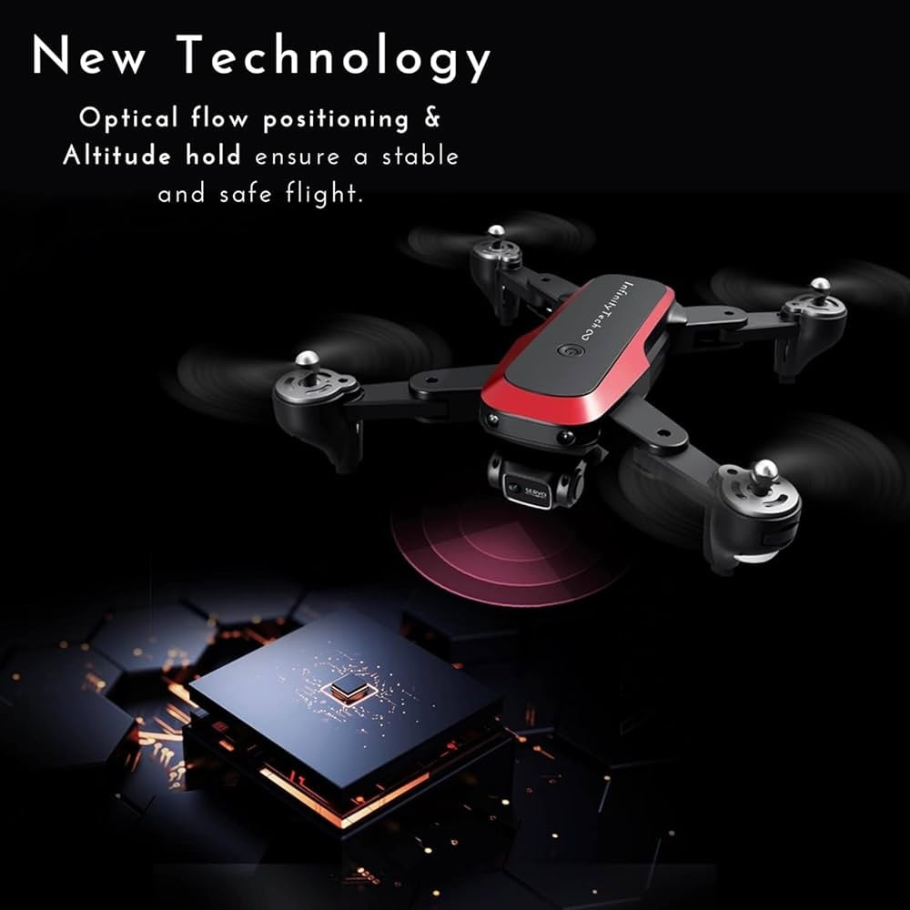 S8000 New Drones 4k Hd Dual Lens With Optical Flow Obstacle Avoidance Photograhy Professional Drone