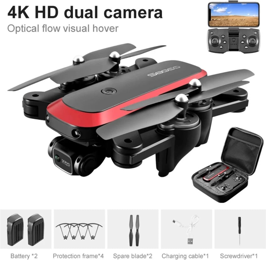 S8000 New Drones 4k Hd Dual Lens With Optical Flow Obstacle Avoidance Photograhy Professional Drone