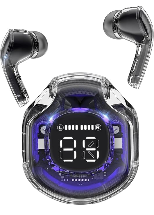 Ultra Pro Round Shape Digital Display Airbuds