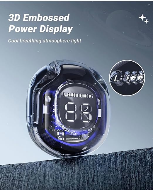 Ultra Pro Round Shape Digital Display Airbuds
