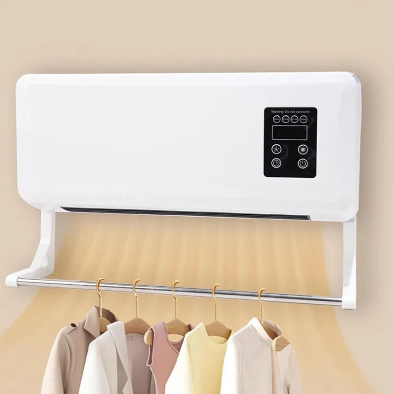 Mini Split Ac/Heating - Wall Mounted Ac Unit | Air Conditioner Portable Ac Heater Combo Unit, 2in1 Wall Mounted Air Conditioner Heater with Remote Control & Timer