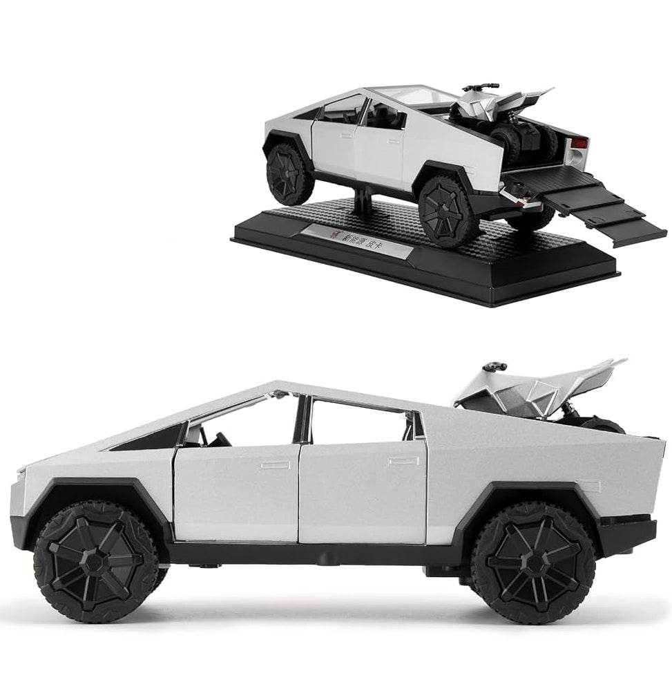 Tesla Cybertruck High Speed RC with 2.4GHz Long Battery Life Light Effects Runs On All-Terrain 1:14 Rc Car- Girls & Boys