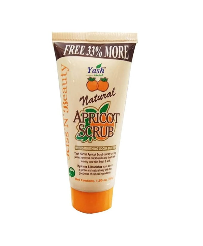 Apricot Scrub Leaves Your Skin Fresh and Alive pack of 1