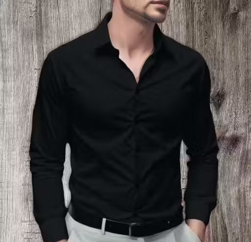 Trendy Casual Solid Shirt For Men